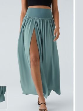 HALARA High Waisted Maxi Casual Skirt, small